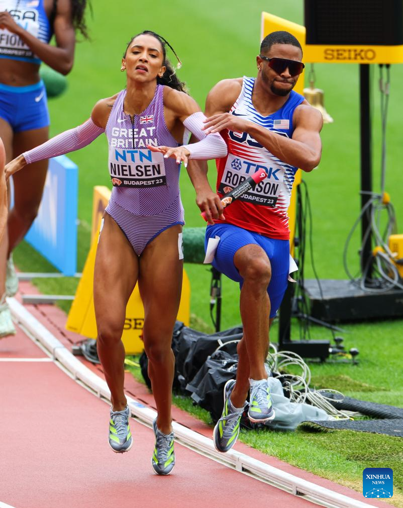 World Athletics Championships Budapest 2023 4x400 Meters Relay Mixed