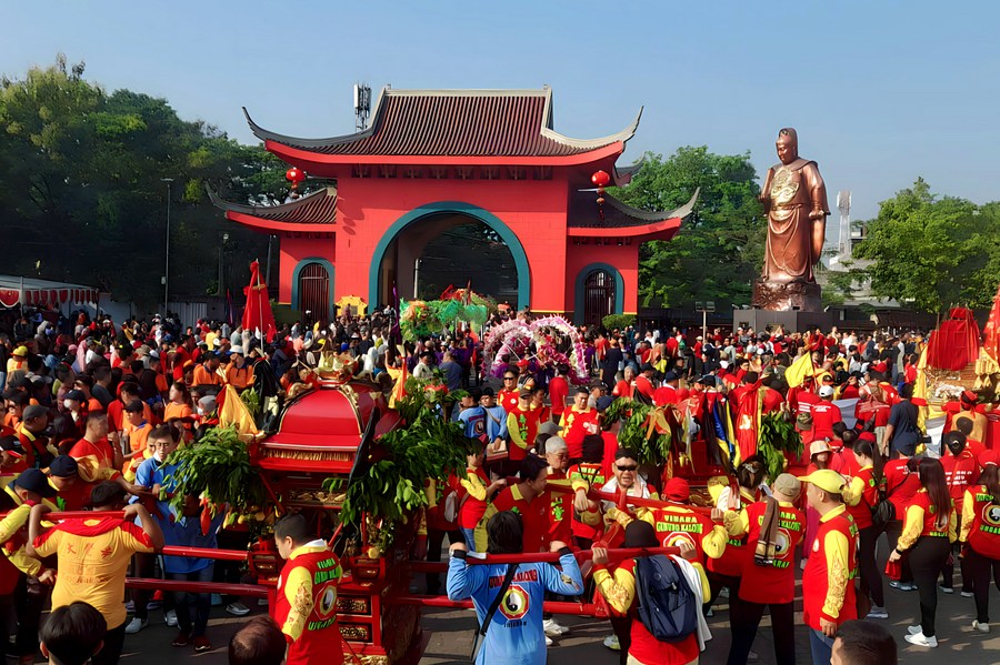 Indonesia memperingati 618 tahun navigator Dinasti Ming Cina, Zheng He Semarang-Xinhua