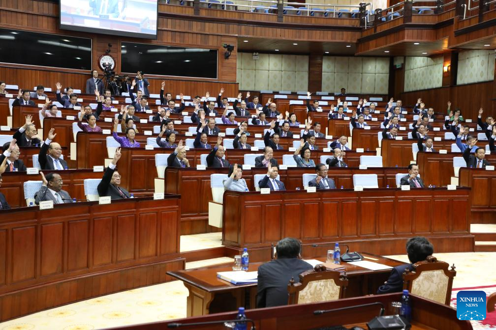 Hun Manet Confirmed As Cambodia S New Pm In Parliament Vote Xinhua