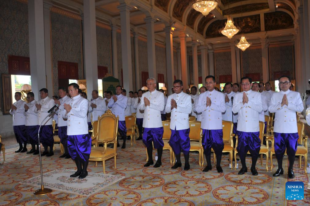 Hun Manet Sworn In As Cambodia's New Prime Minister-Xinhua