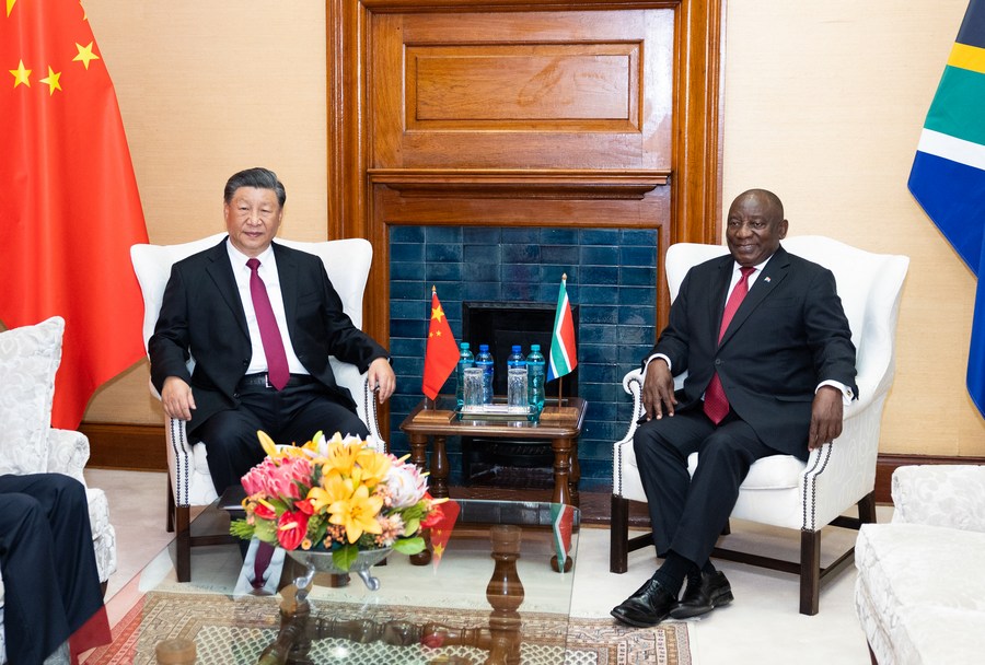 Xinhua Headlines: Xi calls on China, S. Africa to strengthen four ...