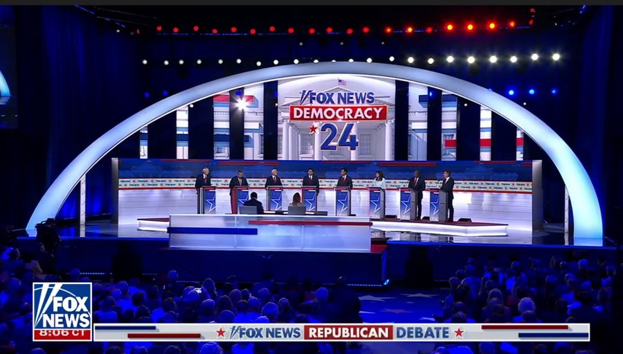 First U.S. Republican presidential primary debate focuses on abortion