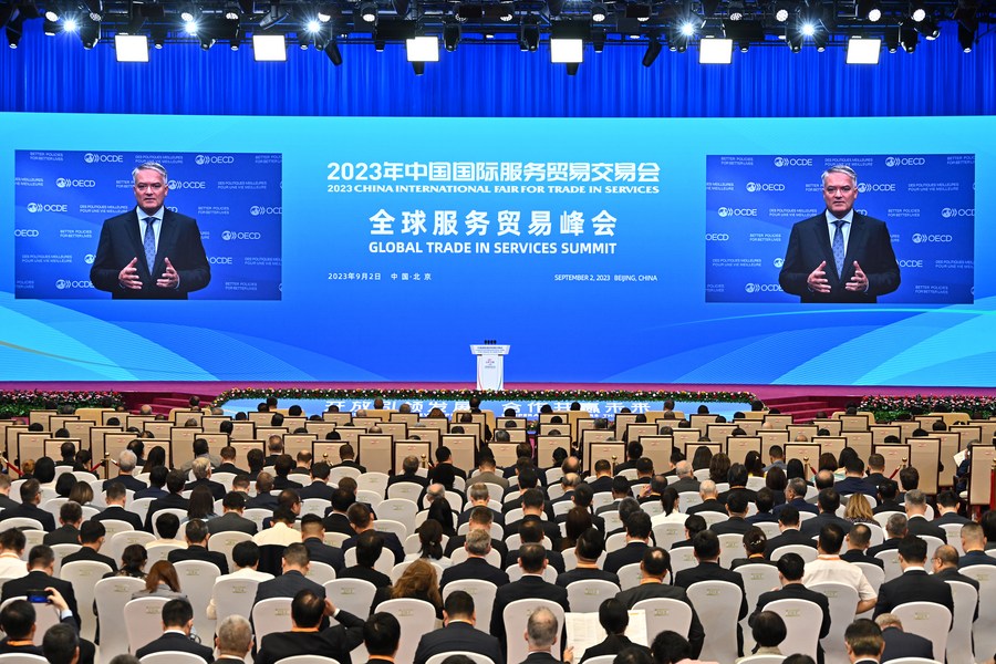 EconomyInFocus | The 2023 CIFTIS Kicks Off In Beijing-Xinhua