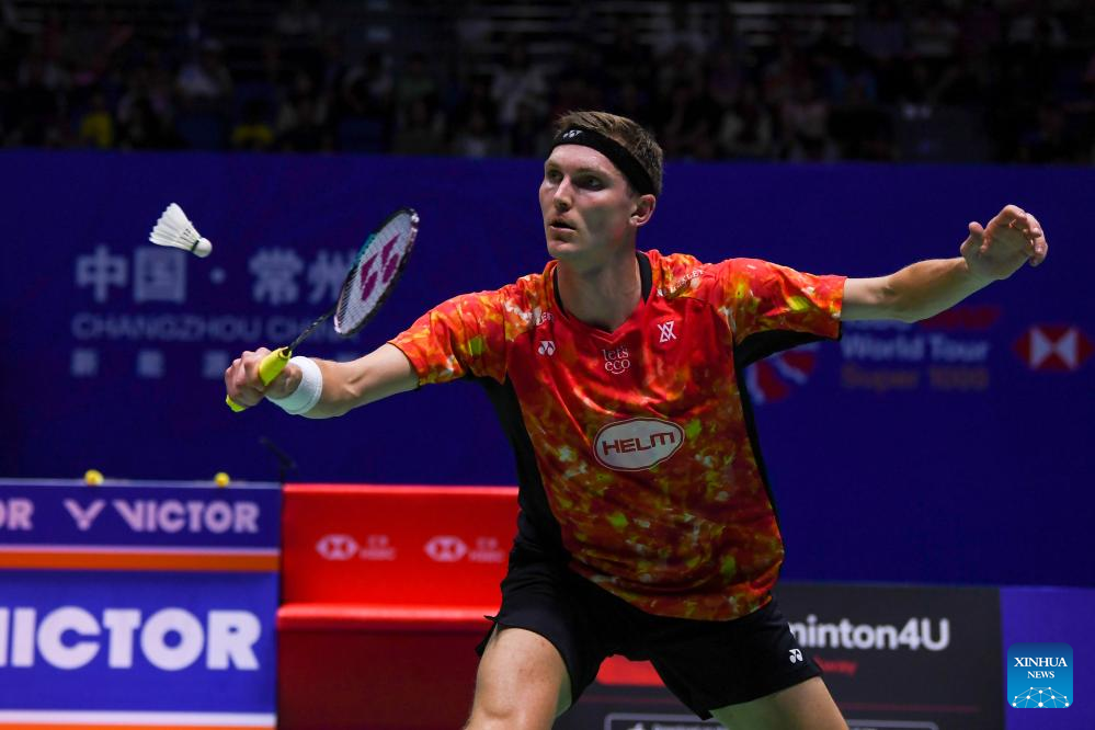 An, Axelsen claim singles titles at badminton China OpenXinhua