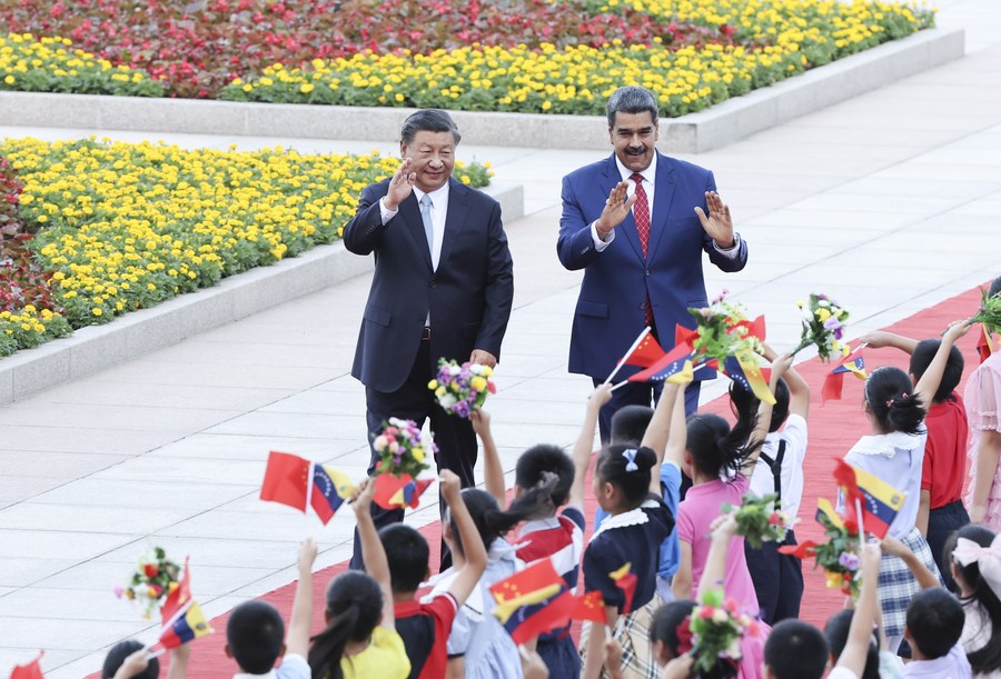 Xi y Maduro anuncian el fortalecimiento de vínculos China-Venezuela-Xinhua