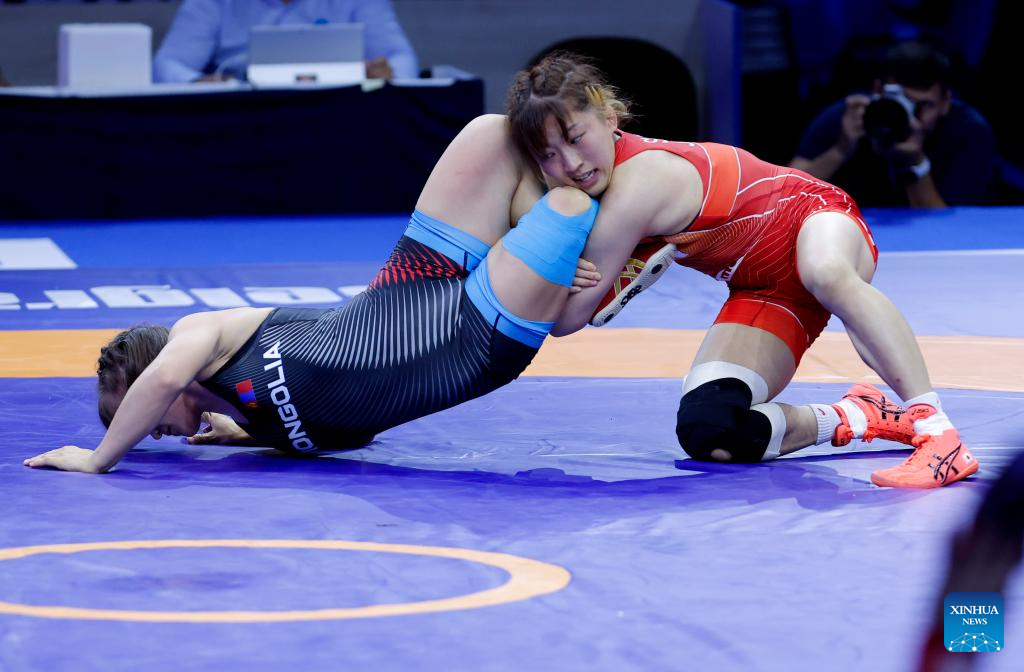 Highlights Of Wrestling World Championships Xinhua Highlights Of Wrestling World Championships Xinhua