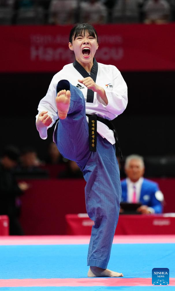 S. Korea bags 2 taekwondo golds at Hangzhou Asian Games-Xinhua