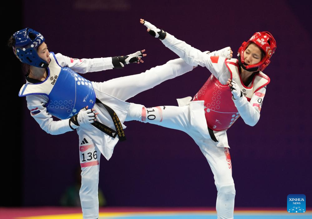 China opens taekwondo gold account at Hangzhou Asiad-Xinhua