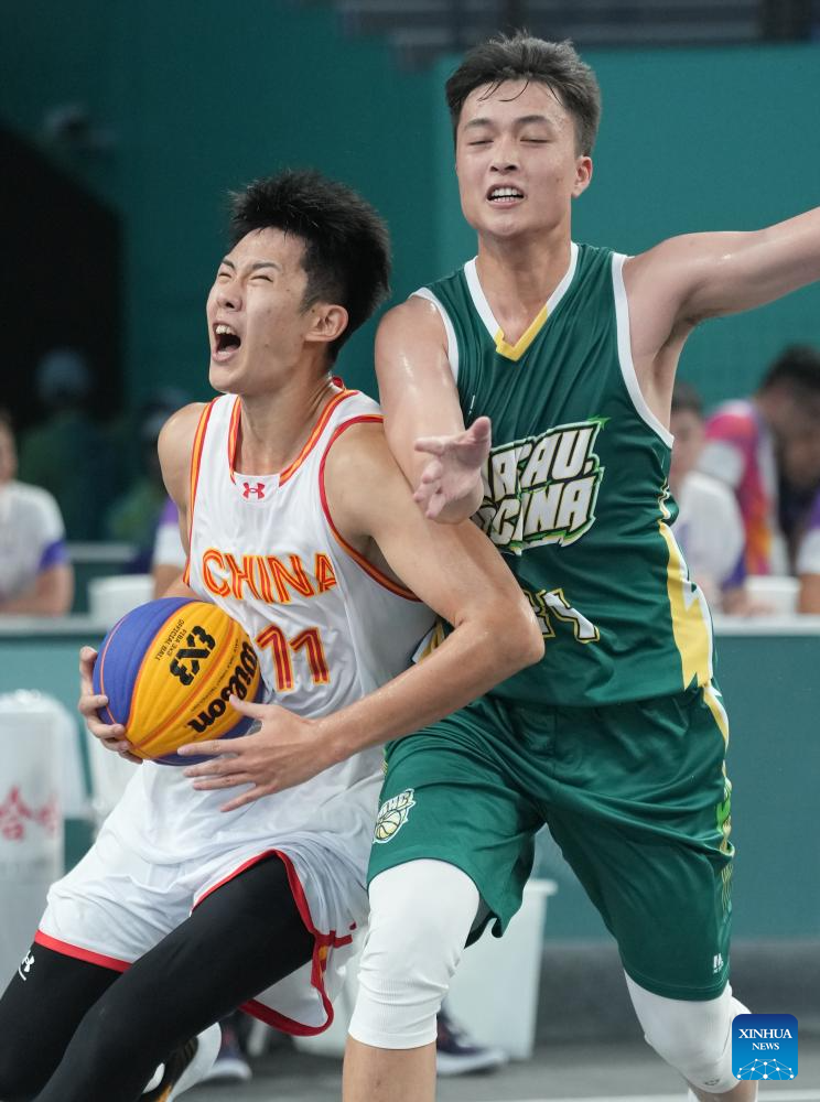 19th Asian Games: 3X3 basketball-Xinhua