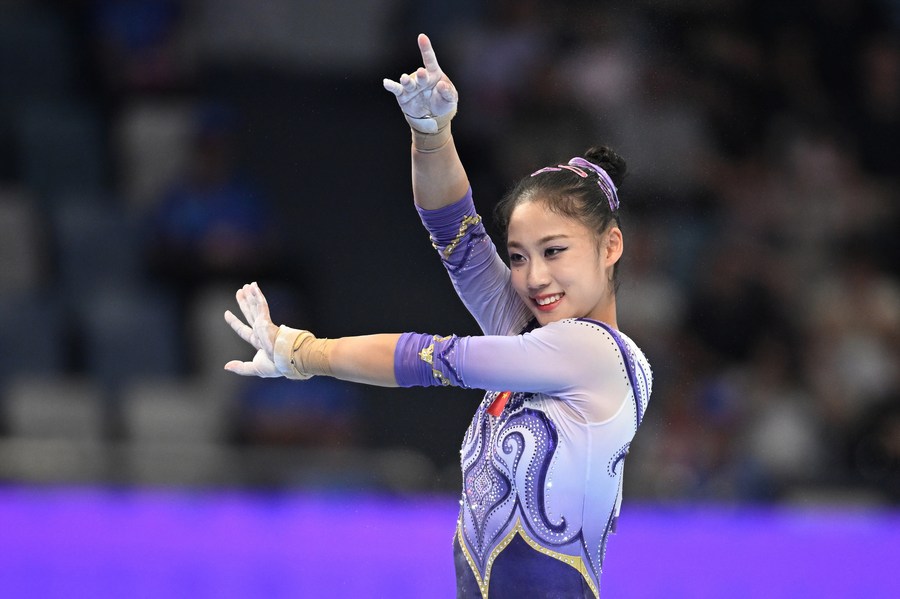 China S Zuo Wins Women S All Around Gymnastics Title At Asiad Xinhua