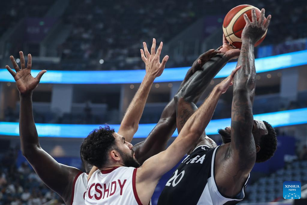 19th Asian Games: Men's Preliminary Round matches of Basketball-Xinhua