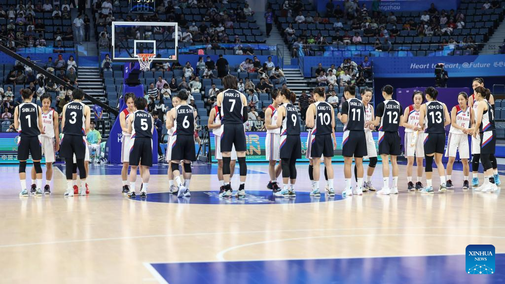 19th Asian Games: Men's Preliminary Round matches of Basketball-Xinhua