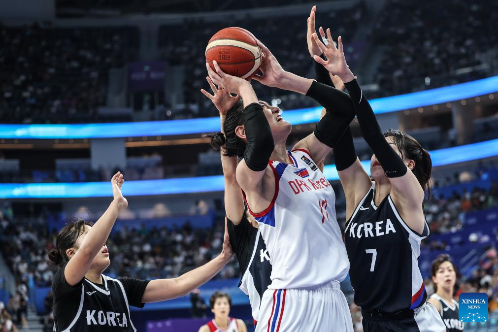 19th Asian Games: Men's Preliminary Round matches of Basketball-Xinhua