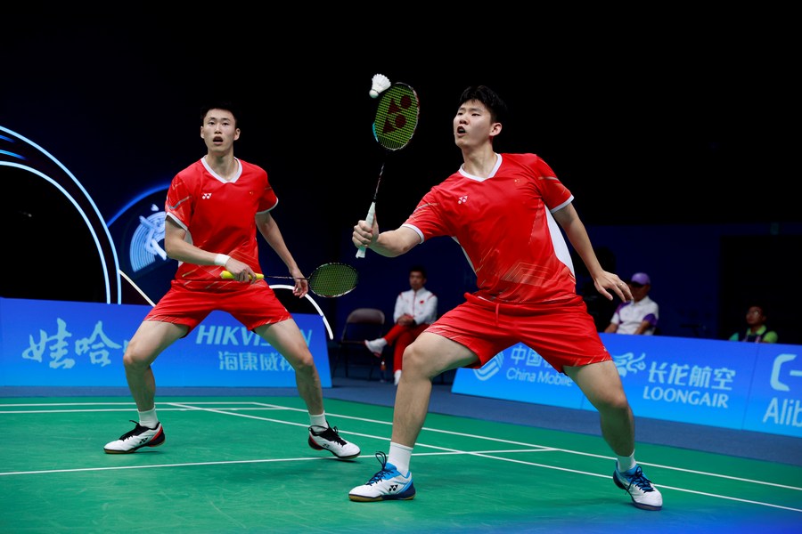 China win badminton men's team gold after epic comeback-Xinhua