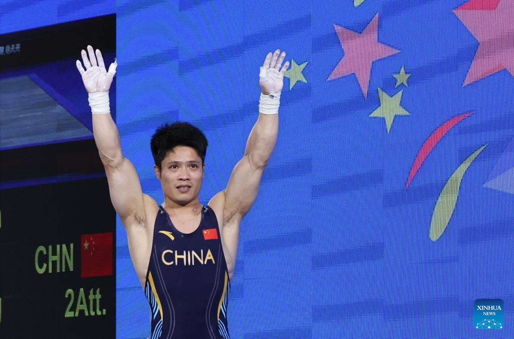 In Pics: Men's 61Kg Group A Match Of Weightlifting At 19th Asian Games ...