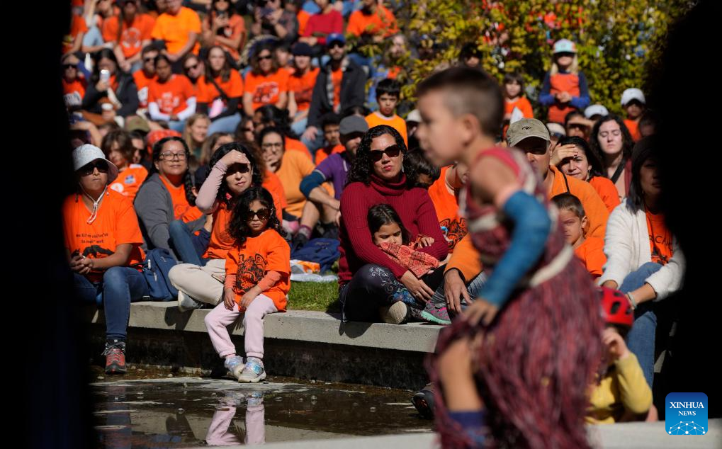 Canada marks 3rd National Day for Truth and Reconciliation-Xinhua
