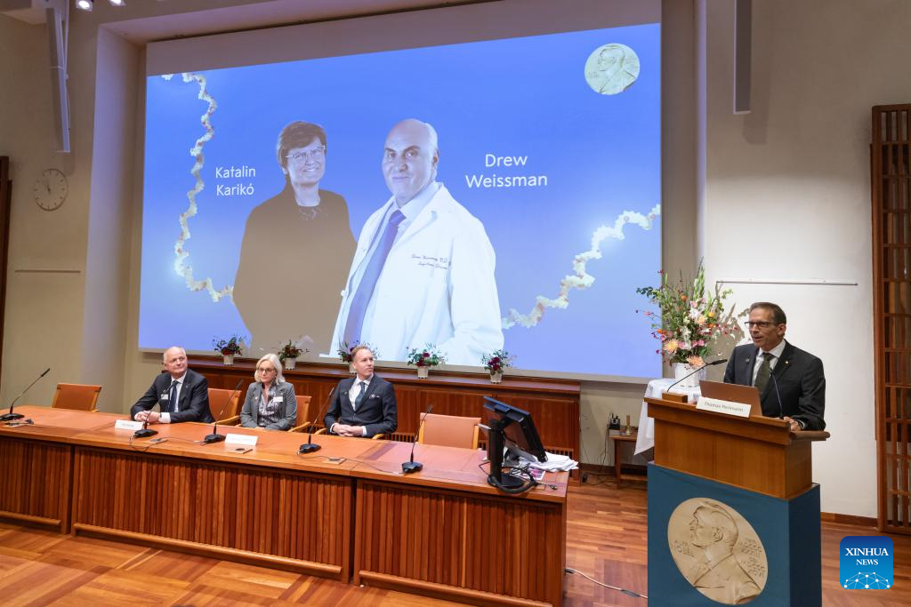 2 Scientists Share 2023 Nobel Prize In Physiology Or Medicine-Xinhua