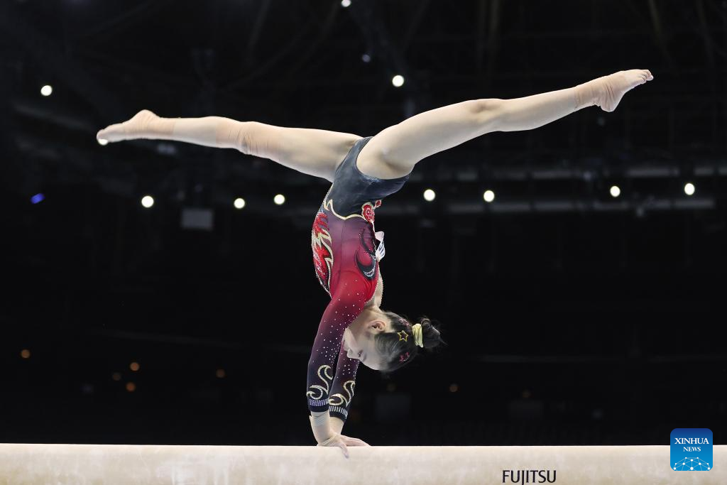 China qualifies for women's final at Gymnastic Worlds, solidifying