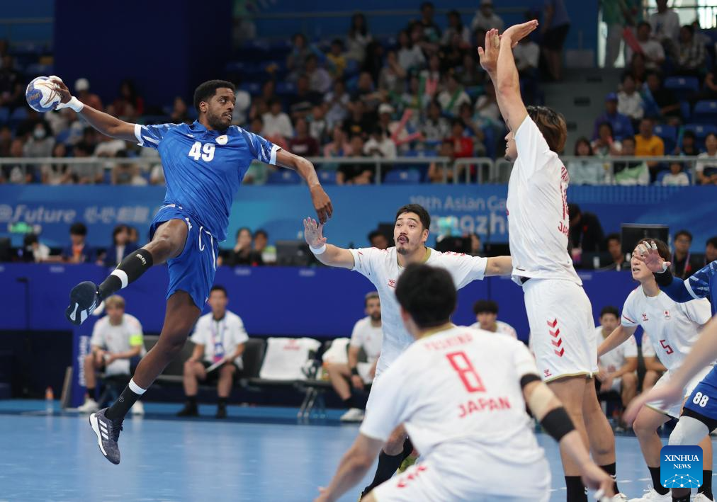 China knocked out of men's handball at Hangzhou Asian Games-Xinhua