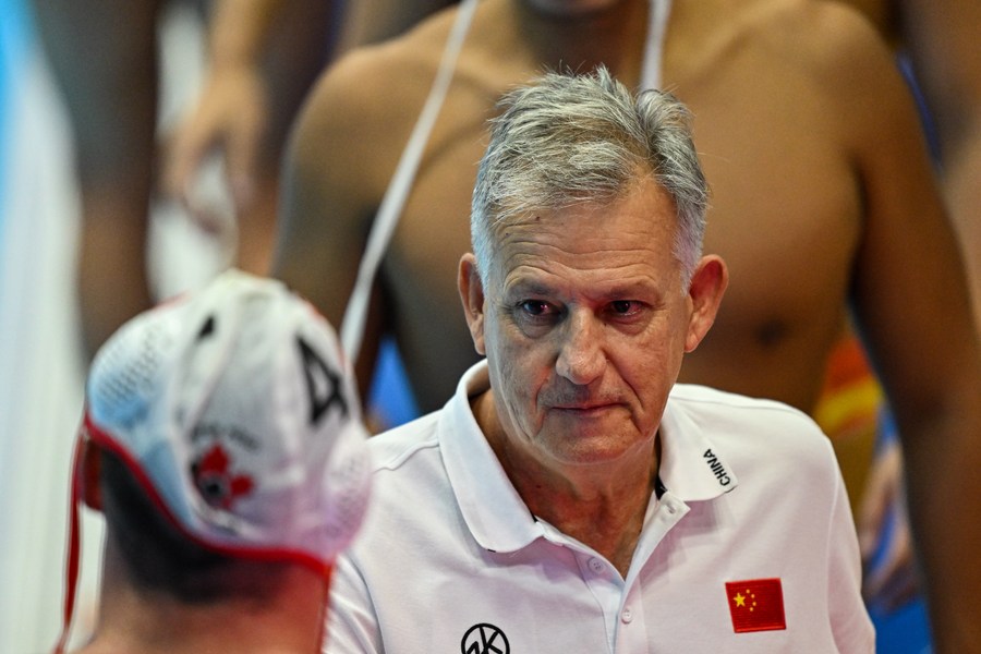 Chinese men's national water polo team coach Porobic dies -Xinhua