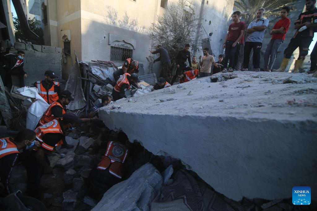 Death toll of Palestinians in Gaza rises to 2,329: ministry-Xinhua