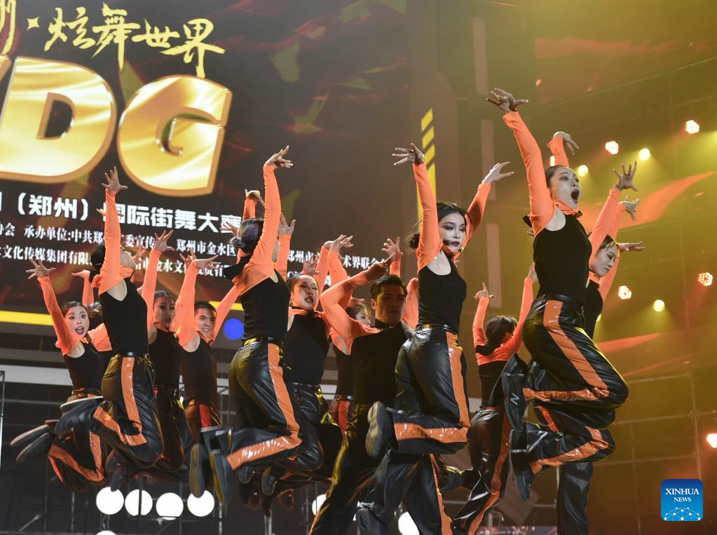 In Pics: Final Of 9th WDG China Int'l Street Dance Competition-Xinhua