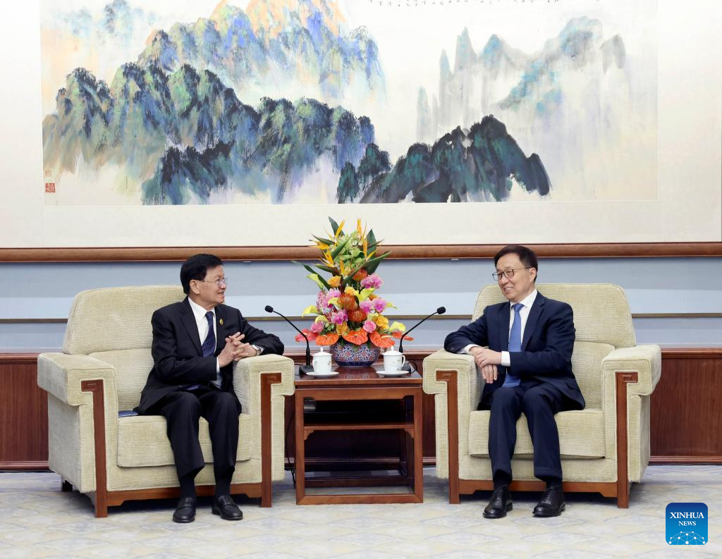 (BRF2023) Chinese Vice President Meets Lao President -Xinhua