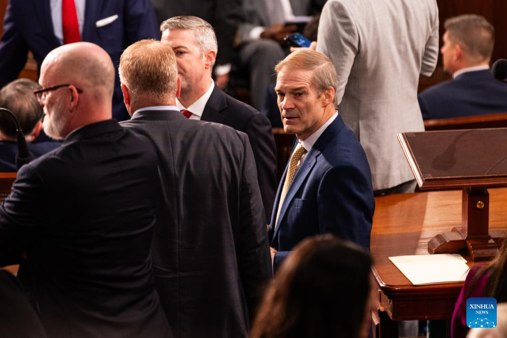 U.S. House fails to elect new speaker in first round of voting-Xinhua