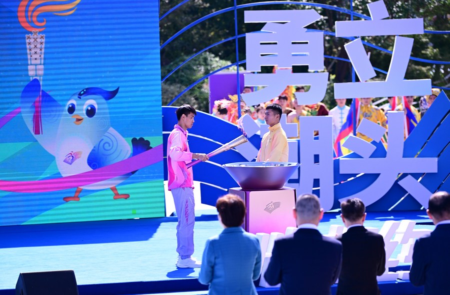 Hangzhou Asian Para Games Torch Relay Finishes Final Leg Xinhua