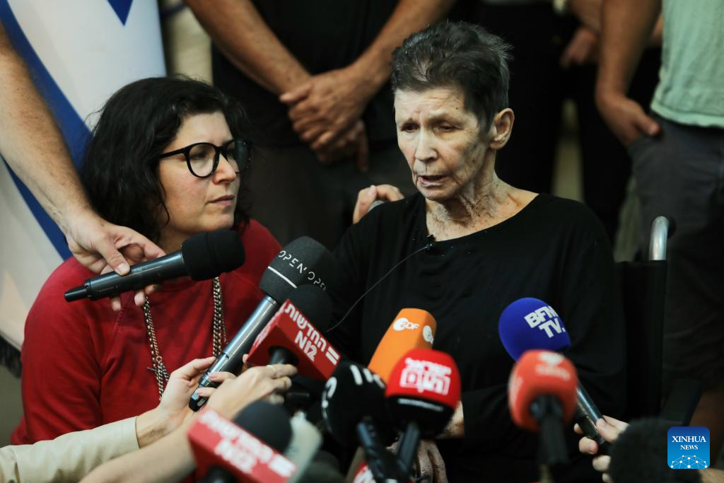 Israel confirms release of 2 female hostages by Hamas-Xinhua