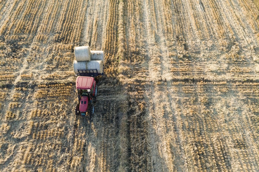 SkyEye | Harvest Of Autumn Grain In Heilongjiang-Xinhua