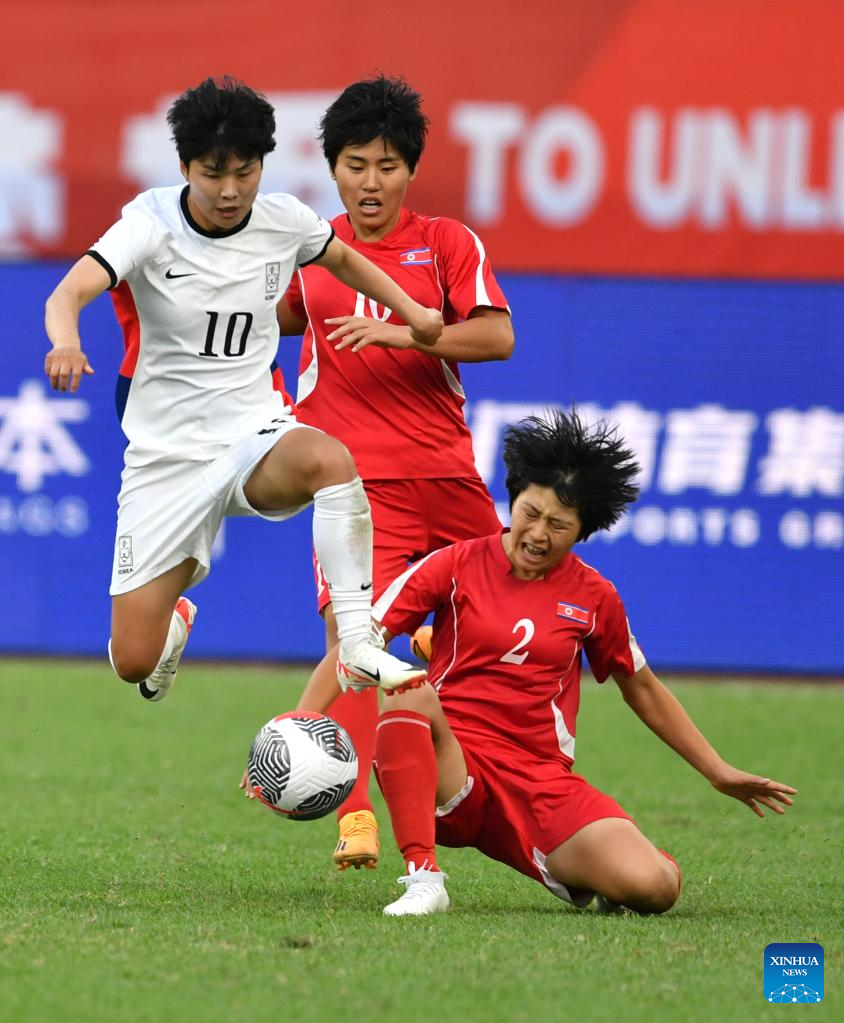 Highlights of AFC Women's Olympic Qualification Tournament 2024Xinhua