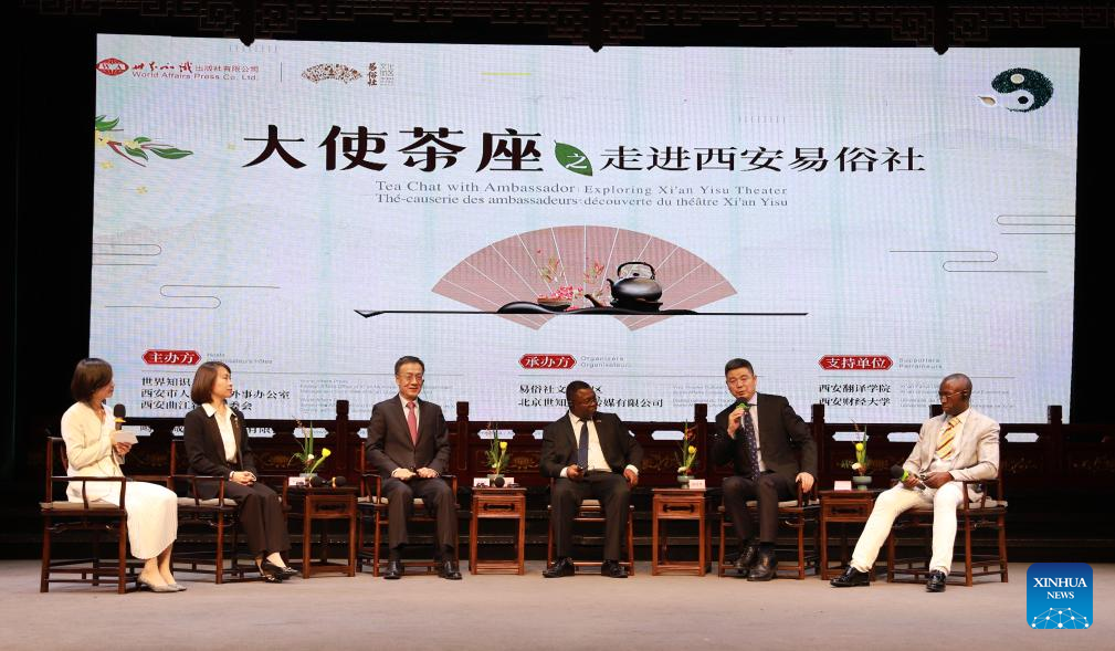 African diplomat, guests attend cultural activities in Xi'an-Xinhua