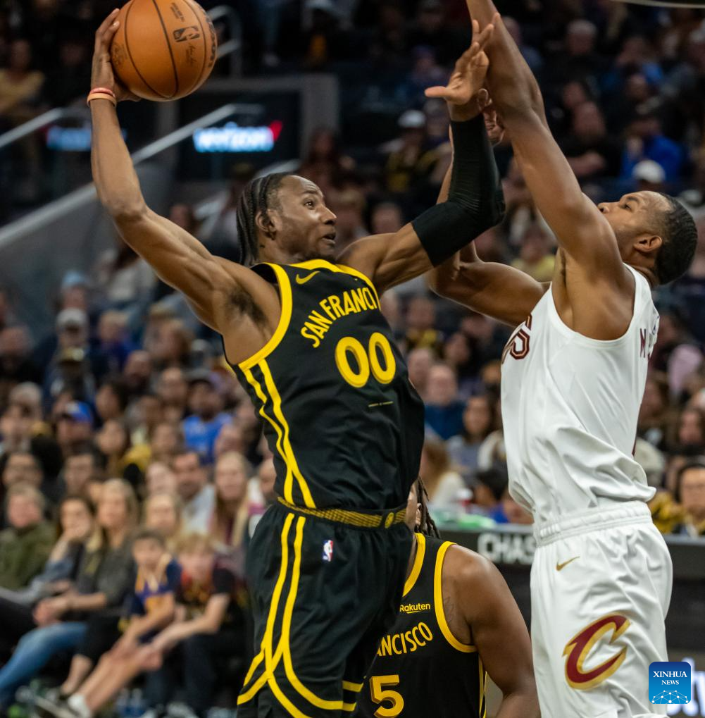 NBA regular season Cavaliers vs. WarriorsXinhua