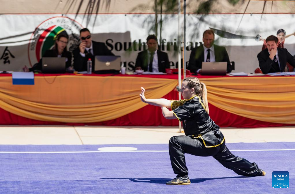 Highlights of South African Wushu Federation Wushu Championship 2023-Xinhua