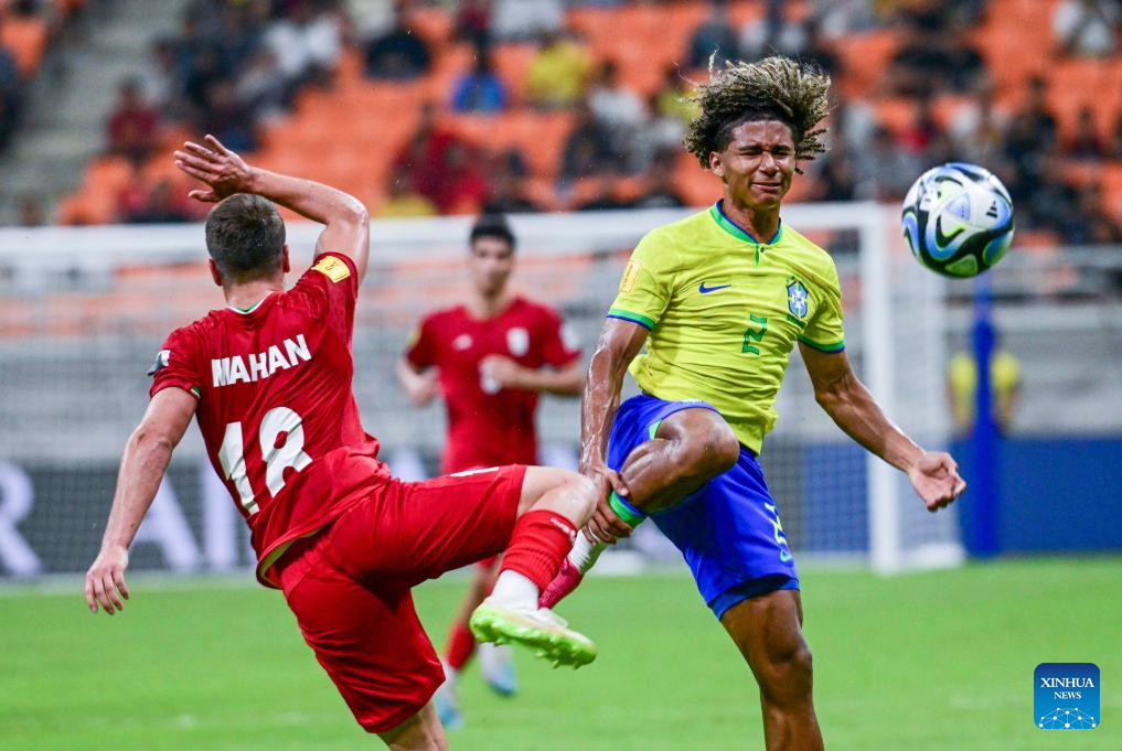Piala Dunia U-17 FIFA Indonesia 2023: Brasil vs.  Iran-Xinhua