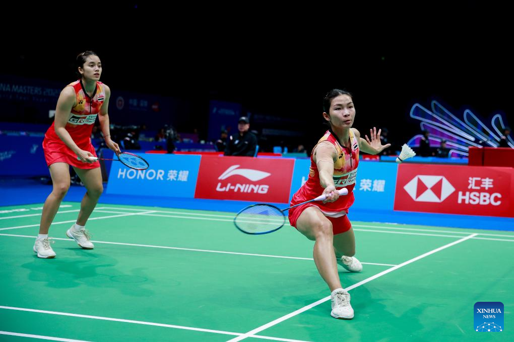 Highlights of China Masters Badminton Tournament 2023Xinhua