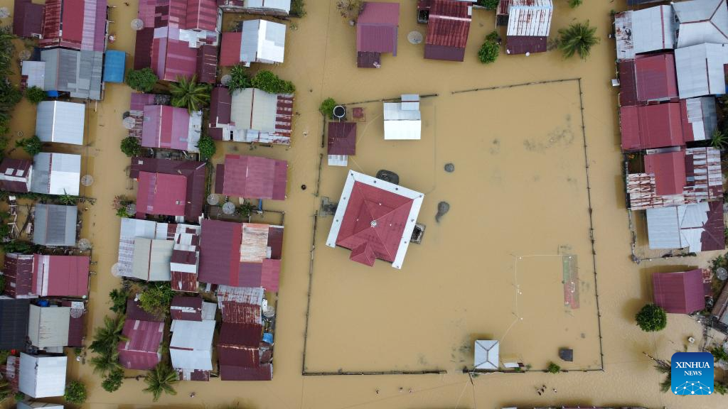 Flood Hits Aceh Barat, Indonesia-Xinhua