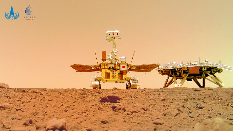 El rover chino de Marte detecta rincones irregulares bajo el planeta rojo: Xinhua