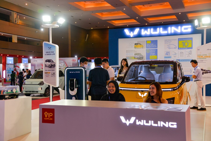 Mobil listrik China bersinar di Indonesia Expo – Xinhua