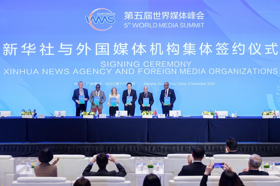 Xinhua firma acuerdos con empresas e instituciones de medios extranjeras para profundizar la cooperación – Xinhua