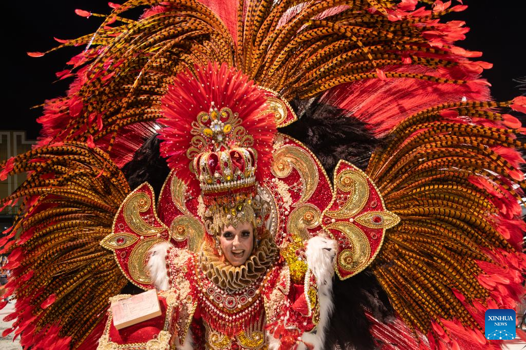 Um evento foi realizado no Rio de Janeiro para comemorar o Dia Nacional do Samba no Brasil-Xinhua