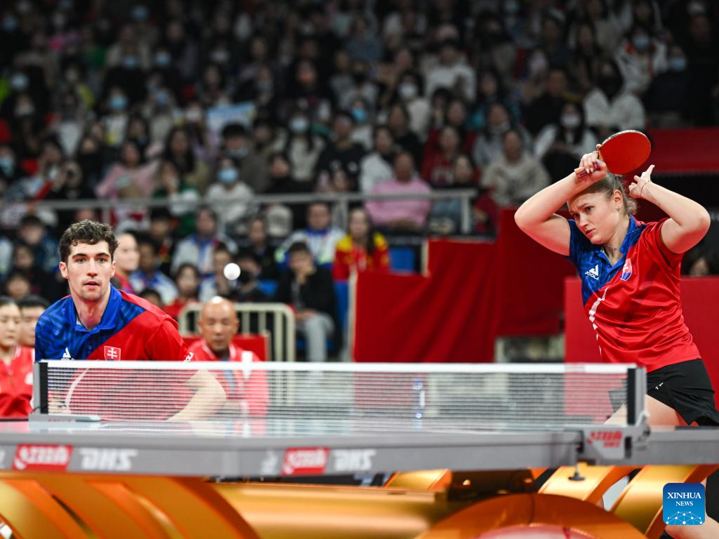 China romps past Slovakia as second stage of ITTF Mixed Team World Cup