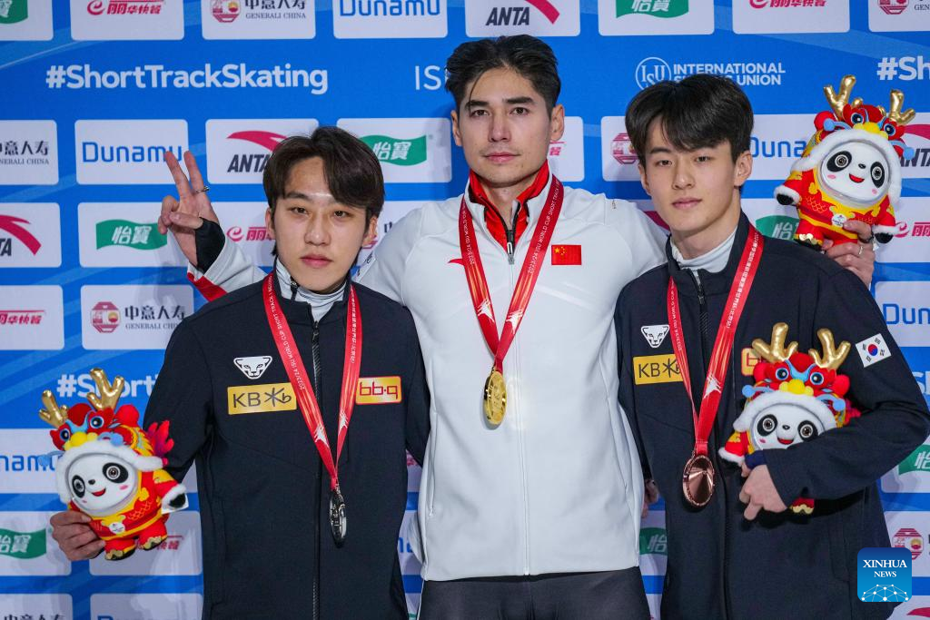 China's Liu Wins Men's 1,000m Gold At ISU Short Track World Cup In ...