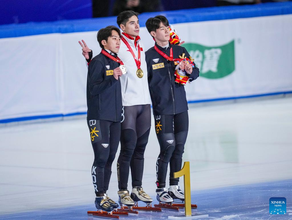 China's Liu Wins Men's 1,000m Gold At ISU Short Track World Cup In ...