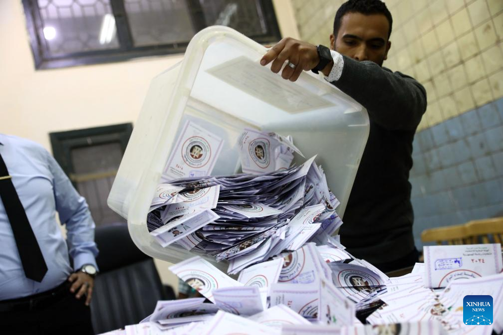 Voting Ends In Egypt's Presidential Election-Xinhua