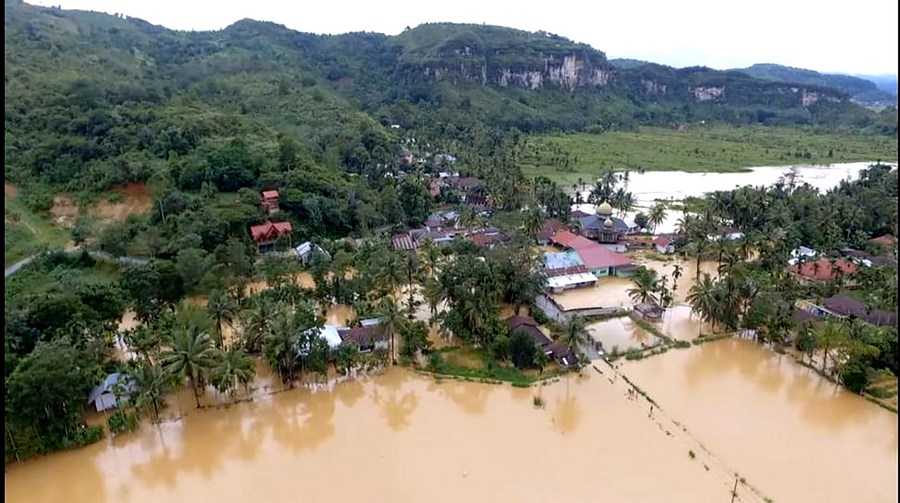 Banjir dan tanah longsor menewaskan 2 orang di Indonesia bagian barat-Xinhua