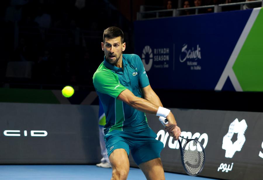 Alcaraz clinches victory in Riyadh Season Tennis CupXinhua