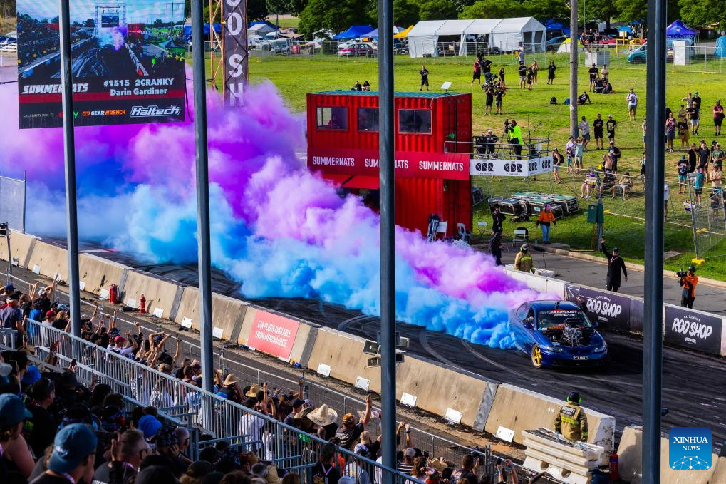Summernats car festival held in CanberraXinhua