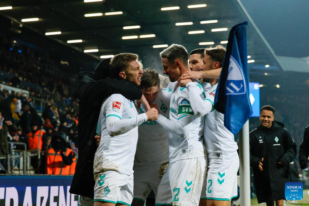 Bundesliga Match: Vfl Bochum Vs. Sv Werder Bremen-xinhua